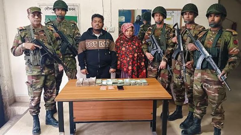 বিএনপি নেতার বাড়িতে সেনাবাহিনী-পুলিশের অভিযান, স্ত্রী-ছেলে গ্রেফতার